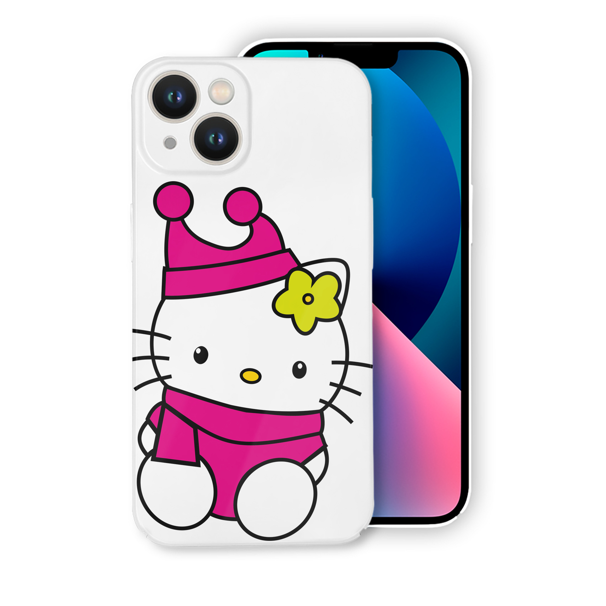 （画像用） Hello Kitty ハローキティ 【iPhone 14シリーズ対応】ハードケース
